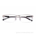 Half Frame Eyeglasses Lightweight Half Frame Optical Glasses Wholesale Factory